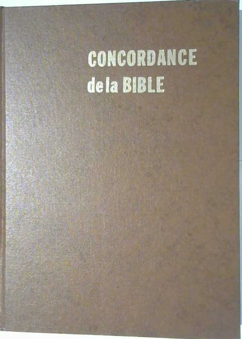 Concordance de la Bible