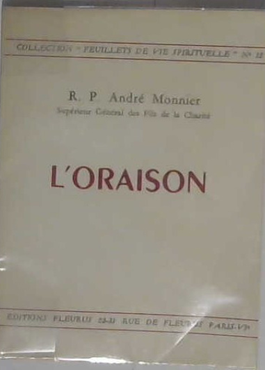 L'oraison