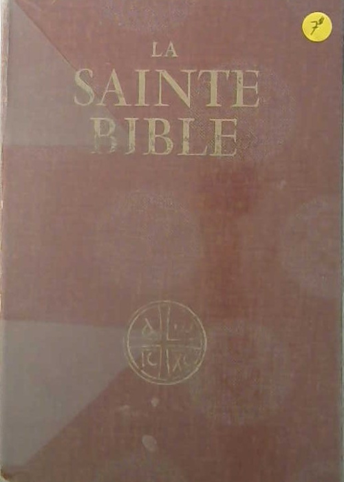 La sainte Bible