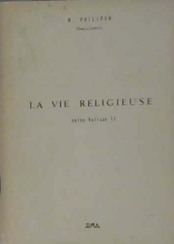 La vie religieuse selon vatican II