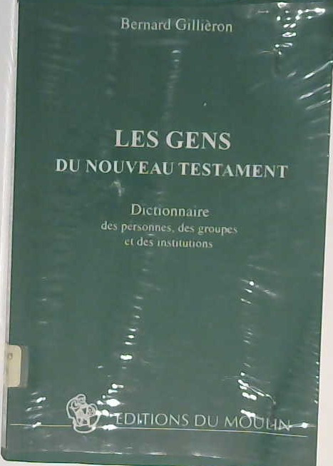 Les gens du Nouveau Testament