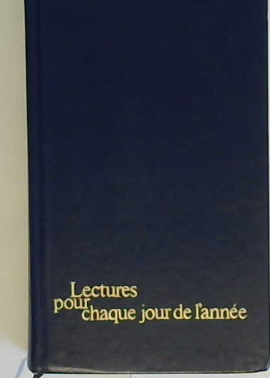 Lecture pour chaque jour de l'année
