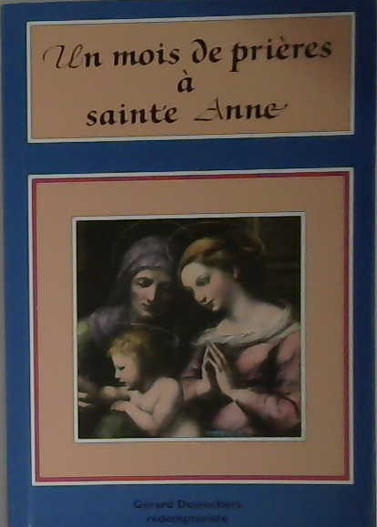 un mois de prière à sainte Anne