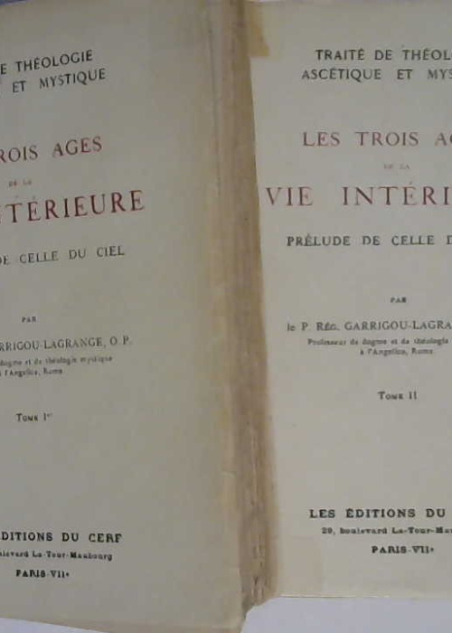 Les trois âges de la vie intérieure