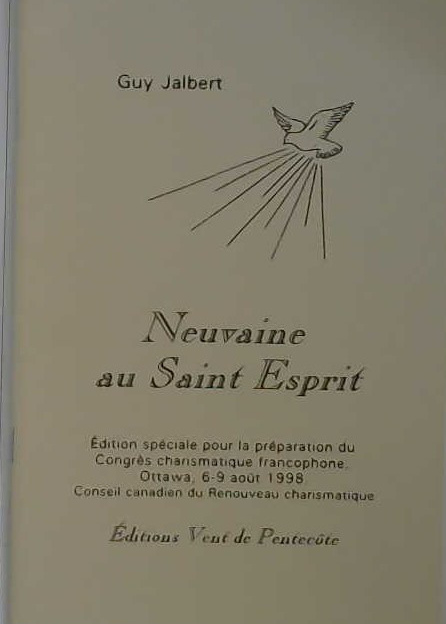 Neuvaine au Saint Esprit