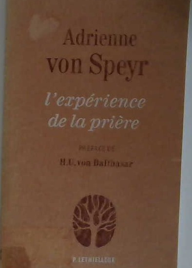 L'expérience de la prière