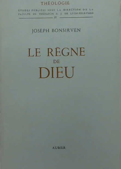 Le règne de Dieu
