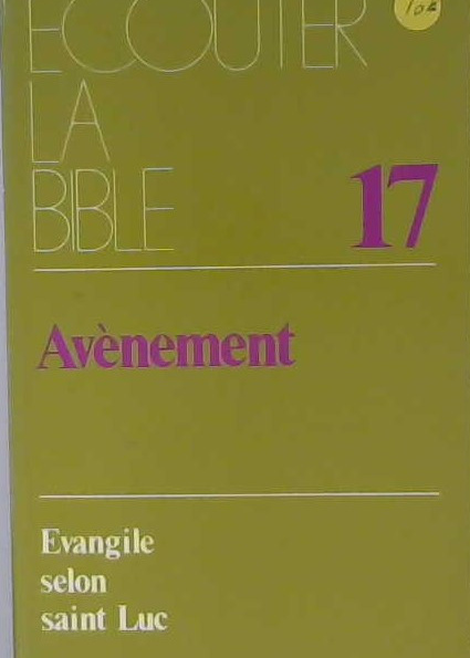 Avènement (Évangile selon saint Luc)