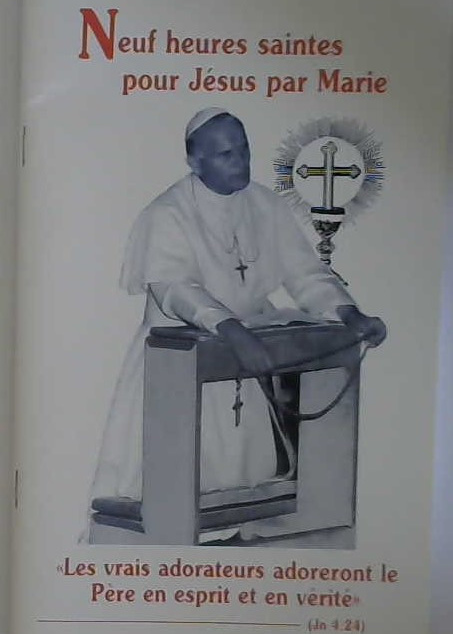 neuf heures saintes pour Jésus par Marie