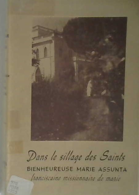 Dans le sillage des saints bienheureuse Marie Assunta