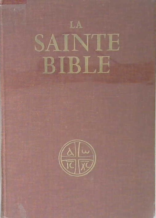 La sainte Bible