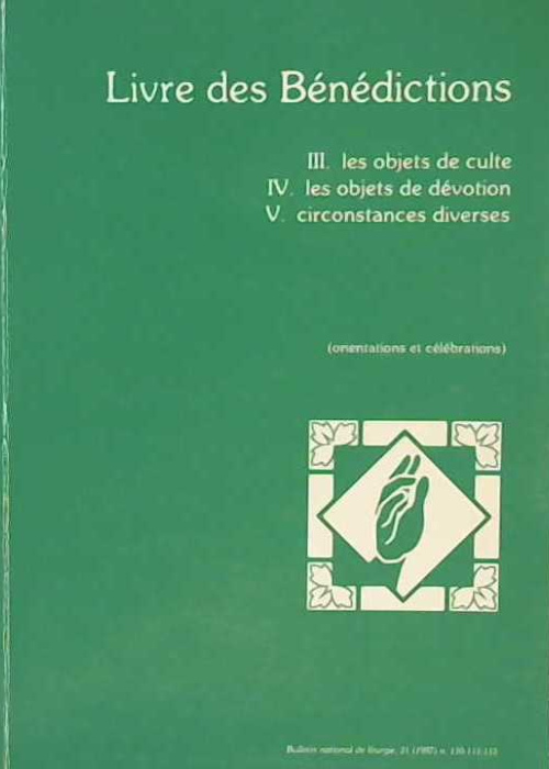 Livre des Bénédictions III, IV, V